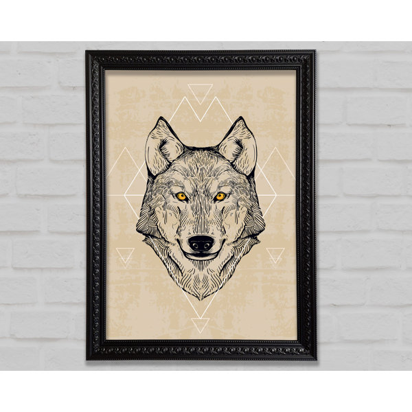 Union Rustic Wolf Head Print Wayfair Co Uk